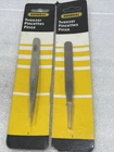 Lot Of (2) General 401XX Industrial Tweezers, Sharp Point, 3/4 Long New. Price: $18.99.