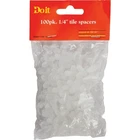 Do 1/4 In. White Hard Tile Spacers (100-PACK) 308641 Sim Supply, Inc. New. Price: $10.81.
