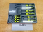 Snap-on Tools Usa New 10PC Hiviz Soft Grip Phillips & Flat Head Screwdriver Sets. Price: $249.95.