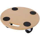 Furniture Moving Dolly, Heavy Duty With Wheels, Holds 500 Lbs, Round New. Price: $48.99.