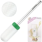 Pana 3/32" Shank Size - Ceramic White Smooth Top Large Barrel Bit Nail Drill (c) New. Price: $9.67.