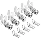 Sissinda Cam Locks Cabinet Keyed ALIKE,1-1/8INCH Cylinder Fits On 0.9IN... New. Price: $24.78.