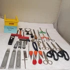 Mixed Precision Hand Tools Scissors Forceps Caliper Pliers Scrapers LOT-547 Used. Price: $99.90.