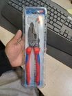 Knipex 0912240TBKA 1/4" Ultra Comfort High Leverage Lineman's Pliers Tether Open. Price: $70.95.