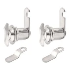 2PCS 1-1/8 Inch Thumb Operated Offset Cam Locks, Chrome Non-locking Compartme... New. Price: $16.43.