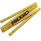 Ridgid 1619 (73365) Ft. Fiberglass Folding Rule With Outside Reading New. Price: $27.05.