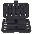 Vim Tools V458L 18 Piece Long Torx Master Set, 4.5" And 8" Drivers, T10 T50 New. Price: $103.90.
