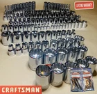 Craftsman 156 Pc 1/4 3/8 1/2 Dr Sae Metric Mm 6PT 12PT Wrench Socket Set 164 118 New. Price: $138.00.