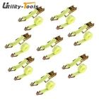 8 Ratchet Straps 2" 15' W/j Hook 5000 Lb Heavy Duty Tie Downs New. Price: $57.27.