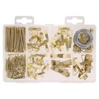 Everbilt 217 Piece Pictures Frame Wall Hanging Hooks Hangers Nails Kit 510426 New. Price: $15.80.