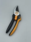 Fiskars P341 Bypass Pruner: Lightweight Garden Shears, Fibercomp Handle, Softgri Open. Price: $24.50.