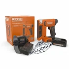 Ridgid 18V Cordless 3/8 In.crown Stapler Kit Open Box -2.0AH Battery & Charger. Price: $144.25.