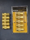 Lot Of 10 New Klutch 3/8" Female Brass Quick Coupler Npt. Price: $39.95.