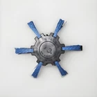 Dico Products 4" Nyalox Flap 240GRIT (blue) Brushing Wheel Open. Price: $7.99.