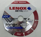 Lenox 1972922 5" 7/8" Arbor Metalmax Diamond Edge Cutoff Wheel New. Price: $14.99.