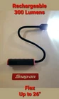 New Snap 300 Lumens Rechargeable Shop Work Light Red Flex Body 26" Long !!!. Price: $109.95.