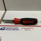 Snap On Tools Red Large Marine Slot Screwdriver New Usa. Price: $57.99.