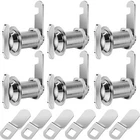 Thumb Operated Offset Cam Lock, 1-1/8 Cylinder Fits On 7/8 Max Door Thickness, New. Price: $34.01.