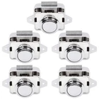 Ocgig 5 Pcs Push Button Latch Cabinet Door Catch Keyless Cupboard Locks Rv Yacht New. Price: $23.59.