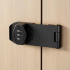 Etekjoy Cabinet Lock Keyless 3-DIGIT Password Combination Code 4 Inch, Black New. Price: $17.99.