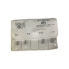 Sock It Out Piece JEN-1 Extractor Set Bolt Screw Removal #6 1/4" Used. Price: $49.99.