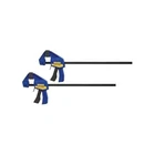 Irwin Quick-grip One-handed Mini Bar Clamp 2-PACK, 12" Model 1964745 New. Price: $35.82.
