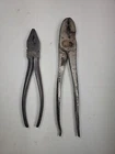 Vintage Kraeuter Pliers Lot 10" 356-10 Slip-joint & 8" 1481-8 Used. Price: $19.95.