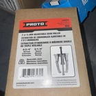 Proto J4034A, 3-JAW Puller, 2 Ton Pulling Capacity New. Price: $40.00.