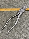 Vintage Klein Tools D-201-6NE 6-1/4 Lineman Pliers Usa Used. Price: $24.00.