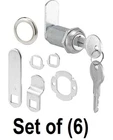 Ccep 9950KA 1-3/8" Stainless Steel Keyed Alike Drawer Cabinet Locks Pack Of 6 New. Price: $62.93.