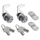 2 Pack Niannian 5/8" Tubular Cam Replacement Lock Hook Keyed Alike With 4. Price: $19.54.