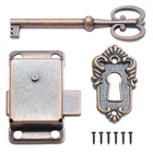 Bokwin Cabinet Cupboard Decorative Lock, Furniture Vintage Red Bronze New. Price: $9.58.
