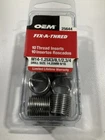 Oem Tools 25644 M14-1.25 Metric Fix-a-thread Spark Plug Saver Inserts Kit, 10 Pc New. Price: $12.99.
