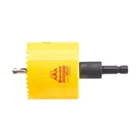 Bi-metal Deep Cut Hole Saw With Arbor And Abrasion Resistant Hss Teeth Ideal F New. Price: $16.45.