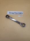 Mac Tools 7/8" 3/4" Sae Ratcheting Box Offset 12 Pt Wrench ROW24282 Usa Used. Price: $23.99.