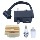 For Ignition Coil Fuel Filter Kit Husqvarna 450 445E Chainsaw Spark P... New. Price: $57.80.