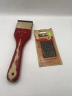 Vintage Red Devil 9 Scraper Tool 3050 Double Wood Paint New Blades Used. Price: $19.99.