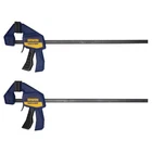 Irwin 1964745 100 Lbs. Force Resin Quick-grip Bar Clamp 12 X 2-7/16 D In. New. Price: $30.54.
