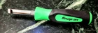 New Snap-on Large Marine Aircraft Flat Slot Plug Screwdriver Green Hard Handle. Price: $67.99.