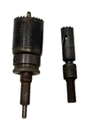 Starrett A1 & 836-A2 Hole Arbors W/ 1/4" Hs Drill + 3/4" 1-5/8" Saws Used. Price: $16.89.