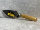 5" Rock Solid Pointed Bricklayers Trowel Wooden Handle New. Price: $9.89.