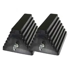 Us Cargo Control Rubber Double-sided Wheel Chock W/eye Bolt (5.5"W), 2-PK New. Price: $81.46.