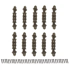 Dophee 10PCS Antique Bronze Corner Brackets Metal Protectors 3.11X0.79 New. Price: $9.18.
