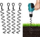Mytee Products 4 Pack 18 Inches Spiral Shed Anchor Kit W/removable Eye Bolt - St New. Price: $53.11.