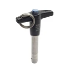 Jergens 801052 Push T-handle Kwik Loc Quick Release Pin, 3/8IN X 1-1/2IN Used. Price: $36.00.