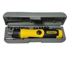 Stanley Ratcheting Multi-bit Screwdriver Socket Set With T-handle Pivot* Used. Price: $9.75.