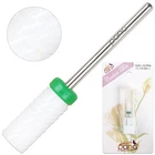 Professional High Quality Ceramic White Small Barrel Bit Nail Drill Coarse Grit New. Price: $9.67.