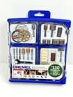 Dremel Rotary Tool All-purpose Accessory Storage Kit Set 713-01 (130-PC) New. Price: $22.19.