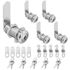 Pertinel Cam Locks Keyed Alike, 1-1/2 Inch Extra Long 5PCS, Silver New. Price: $35.73.