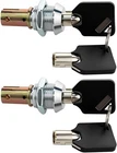 Toolbox Lock With Keys Replacement Compatible 2 Pack, Silver New. Price: $20.90.